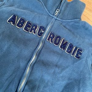 Abercrombie and fitch full zip sweater